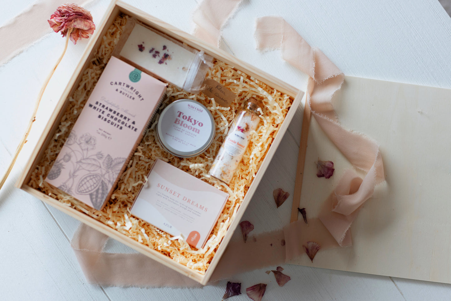 "Floral Fantasy" - Box Cadeau Harmonie et Douceurs Florales